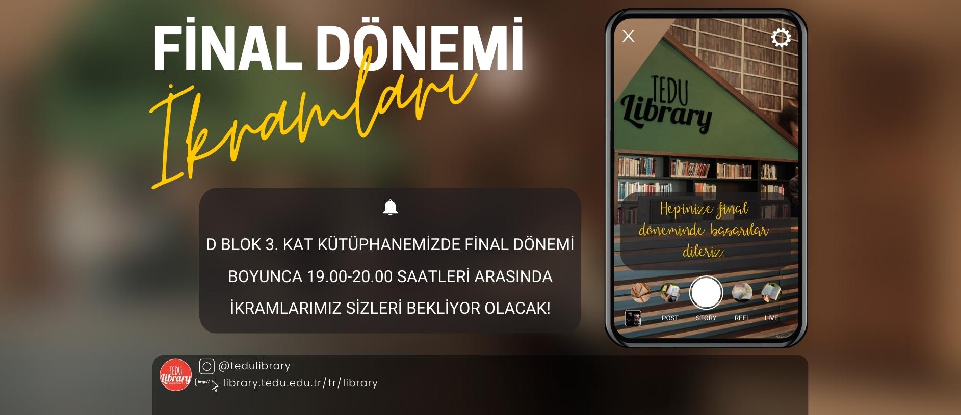 final döneminde başarılar dileriz