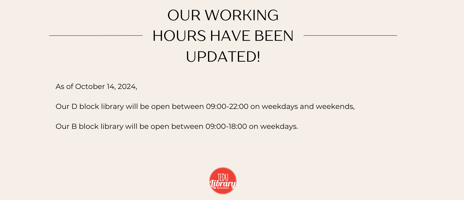 OUR WORKING HOURS 