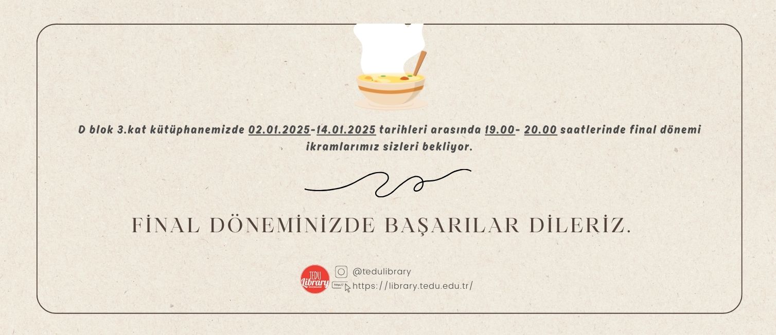 final dönemi ikramları 2025