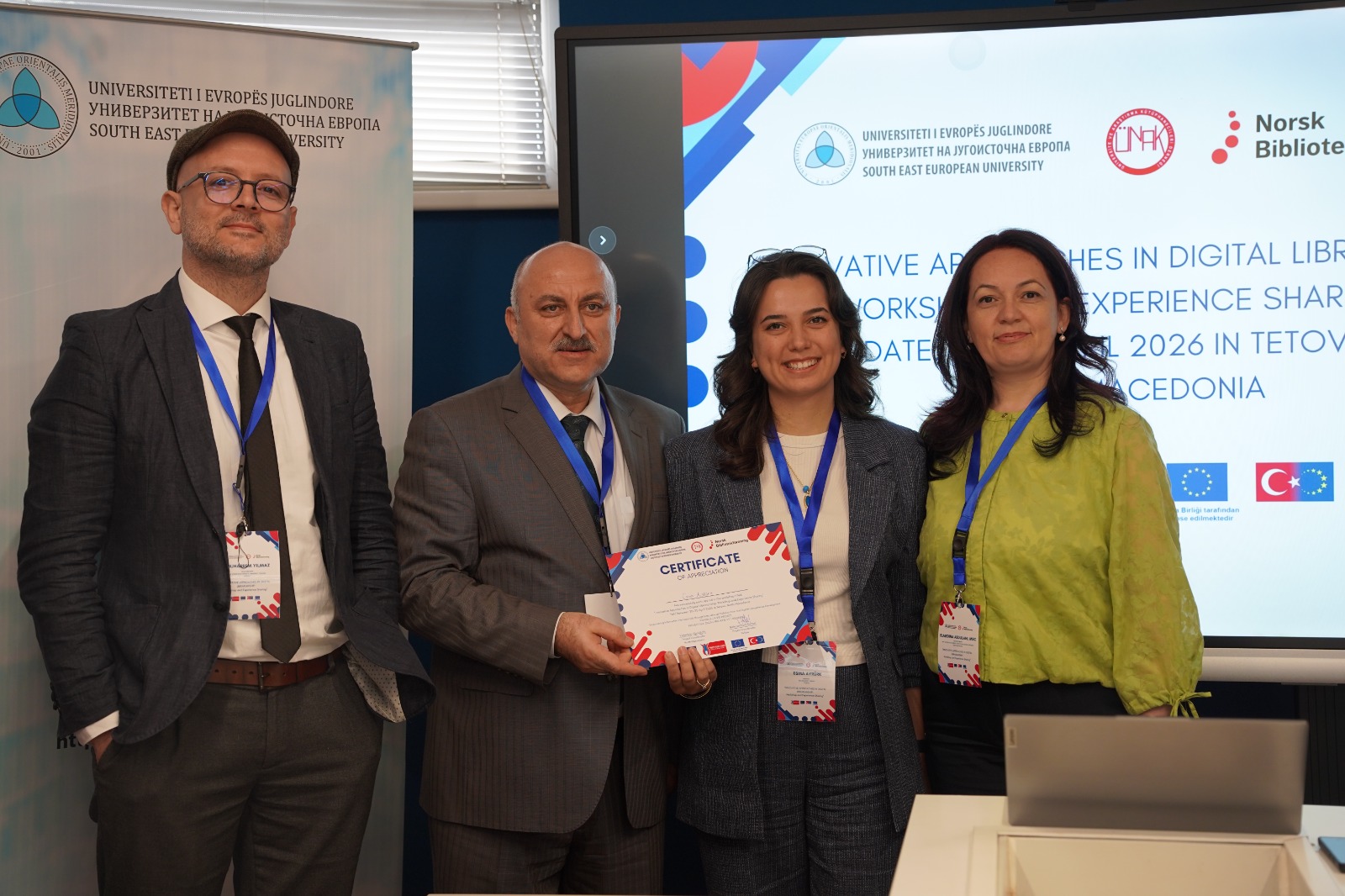 Kütüphanemizden Esma Aytürk’ün Erasmus+ Personel Hareketliliği Deneyimi