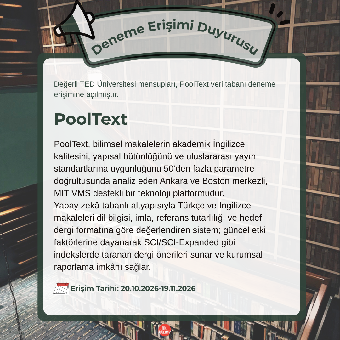 PoolText Deneme Erişimine Açıldı
