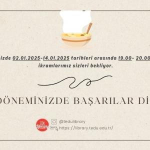 final dönemi ikramları 2025