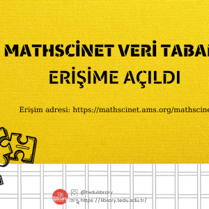 MATHSCİNET TR