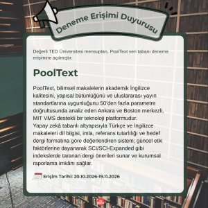PoolText Deneme Erişimine Açıldı