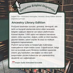 Ancestry Library Edition Deneme Erişimine Açıldı